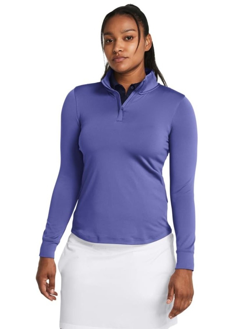 Under Armour Women's Playoff 1/4 Zip Long Sleeve (561) Starlight/Midnight Navy/Midnight Navy