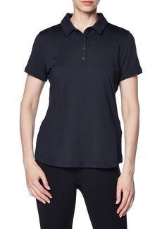 Under Armour Women's Playoff Short Sleeve Polo (001) Black/Black/Halo Gray