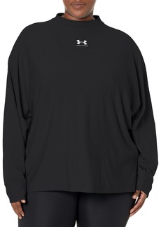 Under Armour Women's Rival Terry Oversized Crew