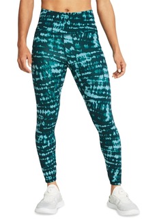 Under Armour Women's Printed Motion Ankle Leggings - Circuit Teal / Hydro Teal / Hydro Teal