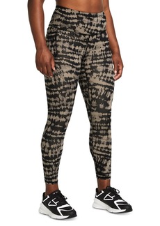 Under Armour Women's Printed Motion Ankle Leggings - Timberwolf Taupe / Black / Black