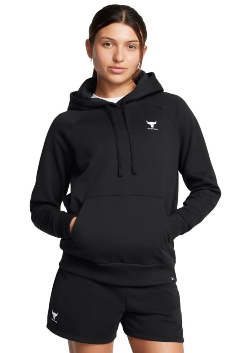 Under Armour Womens Project Rock Rival Fleece Hoodie