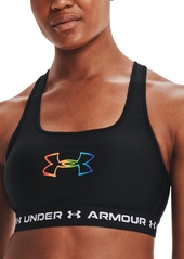 Under Armour Women's Rainbow Logo Sports Bra