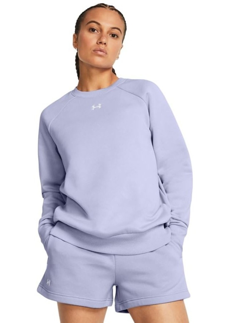 Under Armour Womens Rival Fleece Crew