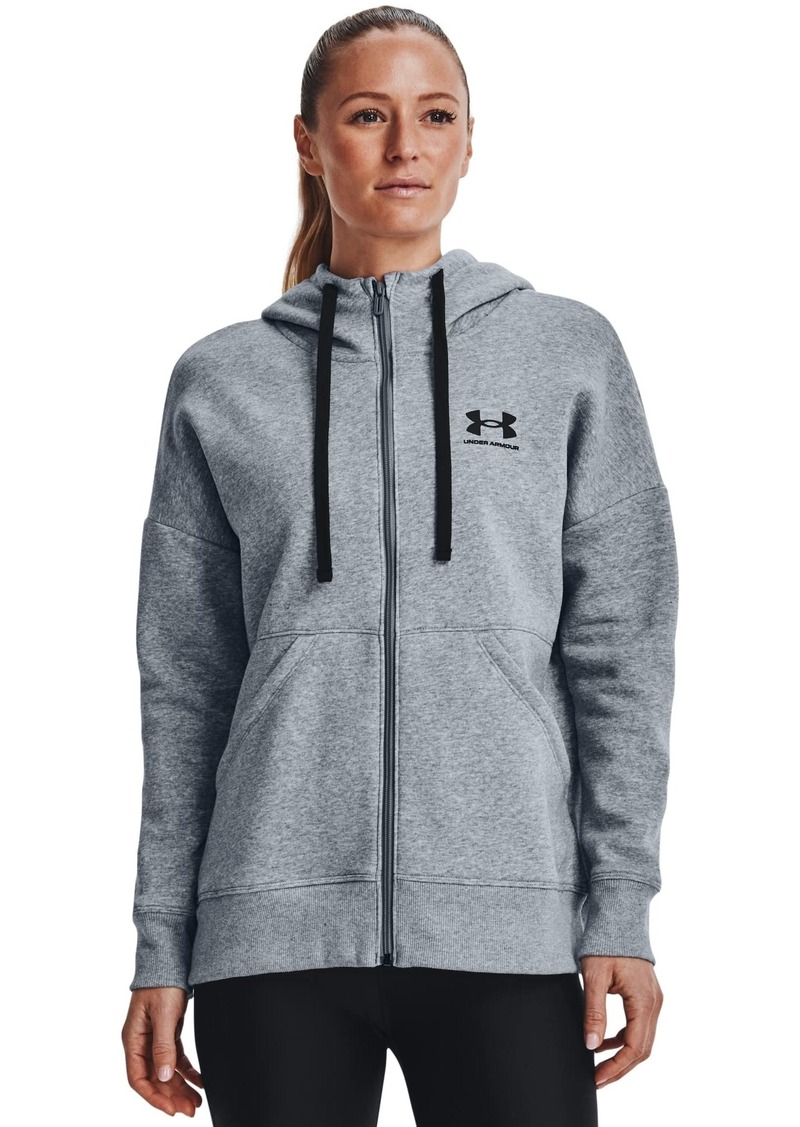 Under Armour Womens Rival Fleece Full Zip Hoodie