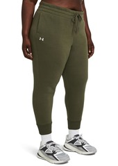 Under Armour Womens Rival Fleece Joggers (390) Marine OD Green / / White