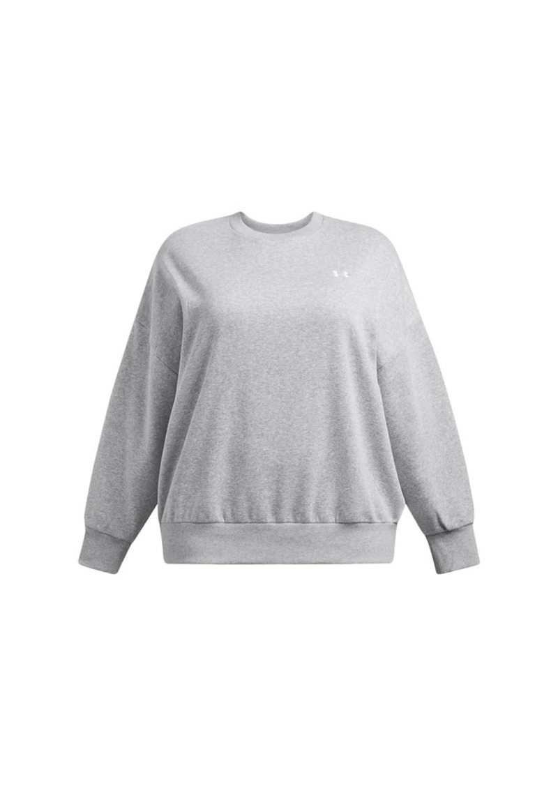 Under Armour Women's Rival Fleece Oversized Crew