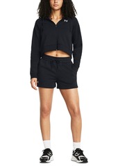 Under Armour Women's Rival Fleece Shorts - Black