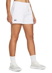 Under Armour Women's Rival Fleece Shorts - Black