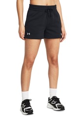 Under Armour Women's Rival Fleece Shorts - Black