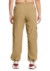 Under Armour Women's Rival Woven Cargo Pants - Camel