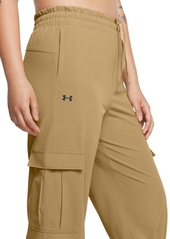 Under Armour Women's Rival Woven Cargo Pants - Camel