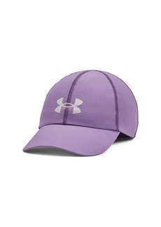 Under Armour Women's Shadow Run Adjustible Hat (571) Retro Purple/Pitch Gray/Reflective  Fits Most