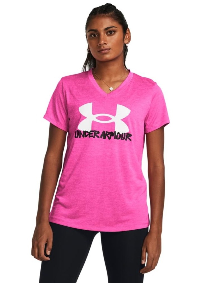 Under Armour Women's Tech Marker Twist Short Sleeve T Shirt