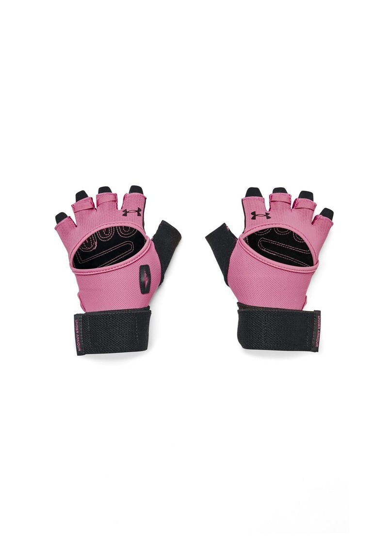 Under Armour Women's Weightlifting Glove (669) Pace Pink/Black/Black