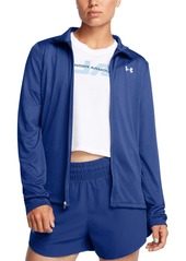 Under Armour Women's Tech Full-Zip Jacket - Tech Blue