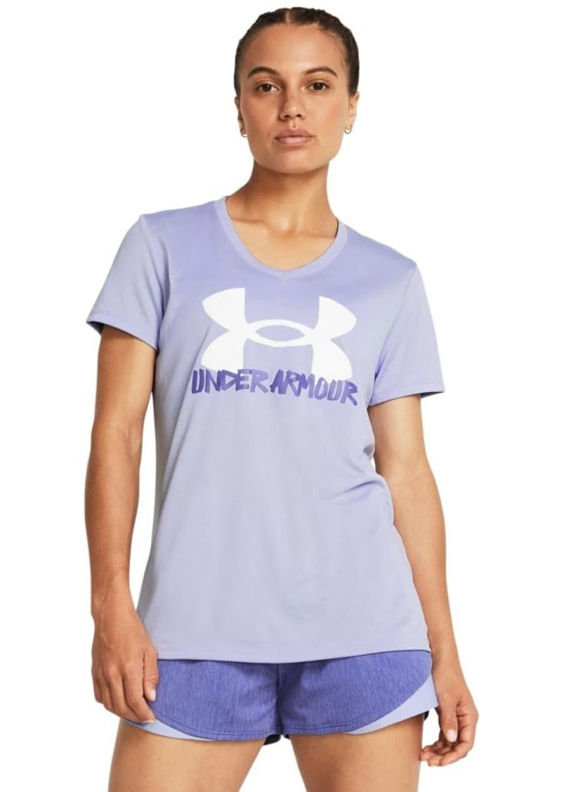 Under Armour Women's Tech Marker Solid Short Sleeve T Shirt