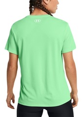 Under Armour Women's Tech Textured Short-Sleeve T-Shirt - Matrix Green/White