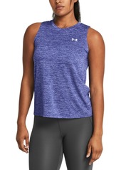 Under Armour Women's Tech Twist Tank - Midnight Navy / / White