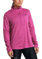 Under Armour Women's Twist Tech Half-Zip Logo Top - Provence Purple / / Purple Ace