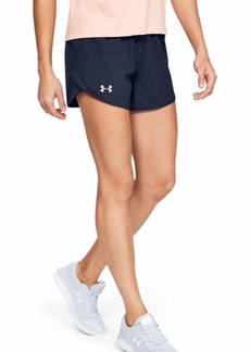 Under Armour Women's UA Fly-by 2.0 Shorts LG Navy