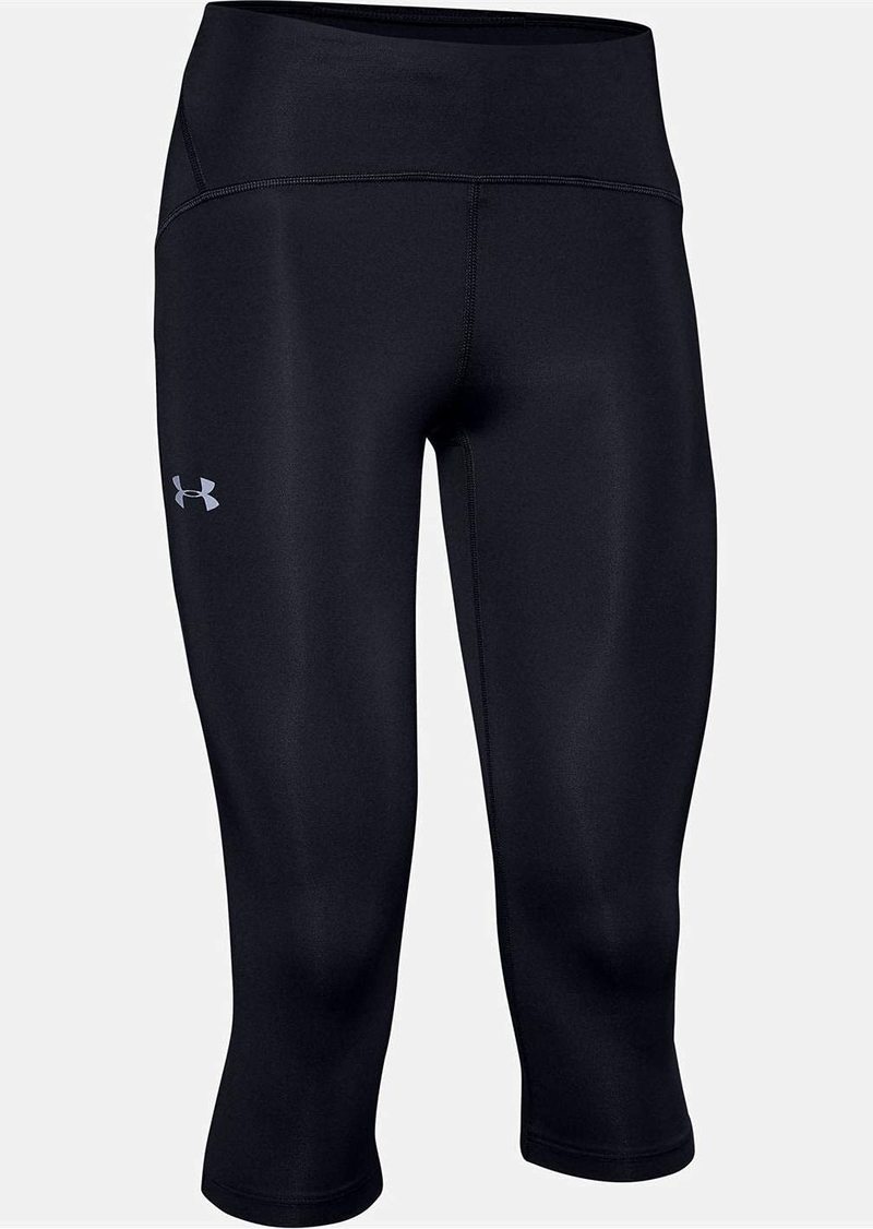 Under Armour Women's UA Fly Fast Capri LG Black