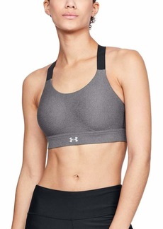 Under Armour Women's UA Vanish High Heather Sports Bra  Black