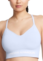 Under Armour Women's Vanish Seamless Low-Impact Sports Bra - Nimbus Blue