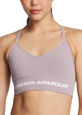 Under Armour Women's Vanish Seamless Low-Impact Sports Bra - Nimbus Blue