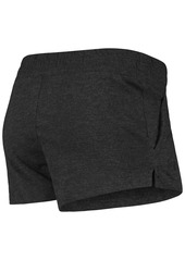 Under Armour Women's Heathered Black Wisconsin Badgers Performance Cotton Shorts - Heathered Black