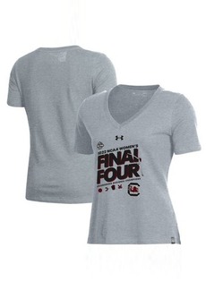 Women's Under Armour Heathered Gray South Carolina Gamecocks 2022 NCAA Women's Basketball Tournament March Madness Final Four Regional Champions