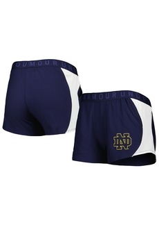Women's Under Armour Navy, Gold Notre Dame Fighting Irish Game Day Tech Mesh Performance Shorts - Navy, Gold