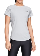 Under Armour Speed Stride T-Shirt in Halo Gray /Reflective at Nordstrom