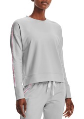 Under Armour Women's UA Rival Performance Long Sleeve T-Shirt in Halo Gray /Stellar Pink/wh at Nordstrom