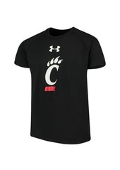 Youth Under Armour Black Cincinnati Bearcats 2.0 Logo Tech T-Shirt at Nordstrom