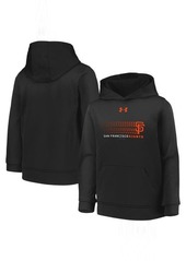 Youth Under Armour Black San Francisco Giants Armour Fleece Performance Pullover Hoodie at Nordstrom
