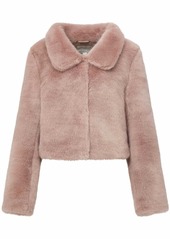 Unreal Fur Tirage cropped faux fur jacket