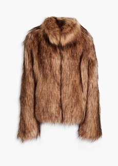 Unreal Fur - Fur Delish faux fur jacket - Brown - XL
