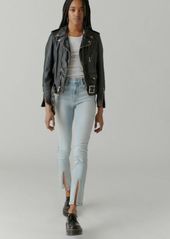 Urban Outfitters Exclusives BDG Split Hem Skinny Jean - Light Wash