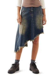 Urban Outfitters Exclusives BDG Urban Outfitters Asymmetric Denim Skirt