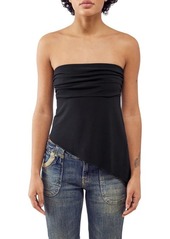 Urban Outfitters Exclusives BDG Urban Outfitters Asymmetric Strapless Mesh Top