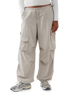 Urban Outfitters Exclusives BDG Urban Outfitters Cotton Cargo Joggers in Taupe at Nordstrom Rack