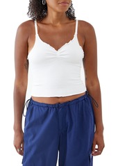 Urban Outfitters Exclusives BDG Urban Outfitters Elsie Seamless Rib Camisole in Black at Nordstrom Rack