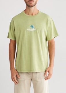 Urban Outfitters Exclusives BDG Urban Outfitters Expanding Galaxy Cotton Graphic T-Shirt in Chartreuse at Nordstrom Rack