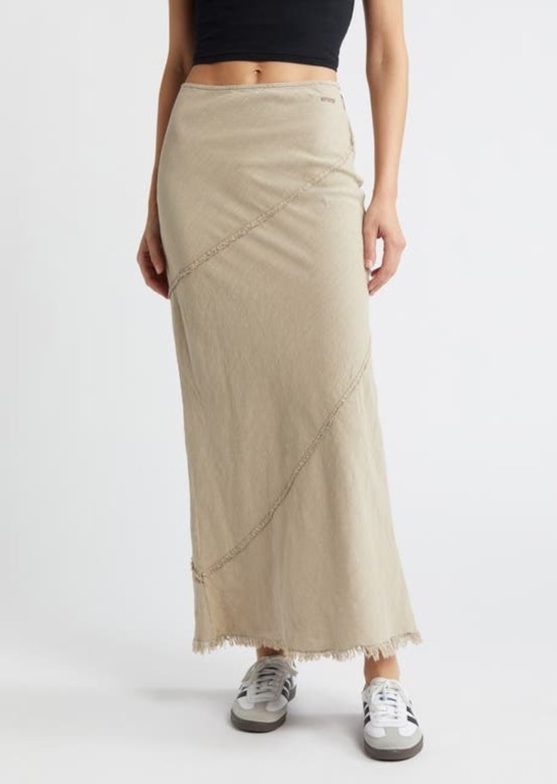 Urban Outfitters Exclusives BDG Urban Outfitters Fray Seam Maxi Skirt