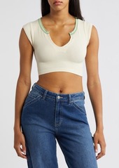 Urban Outfitters Exclusives BDG Urban Outfitters Going for Gold Crop Top