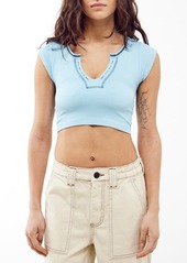 Urban Outfitters Exclusives BDG Urban Outfitters Going for Gold Crop Top