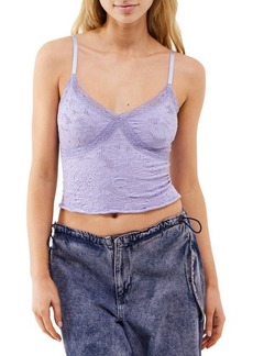 UO Lola Pointelle Lace Tank Top