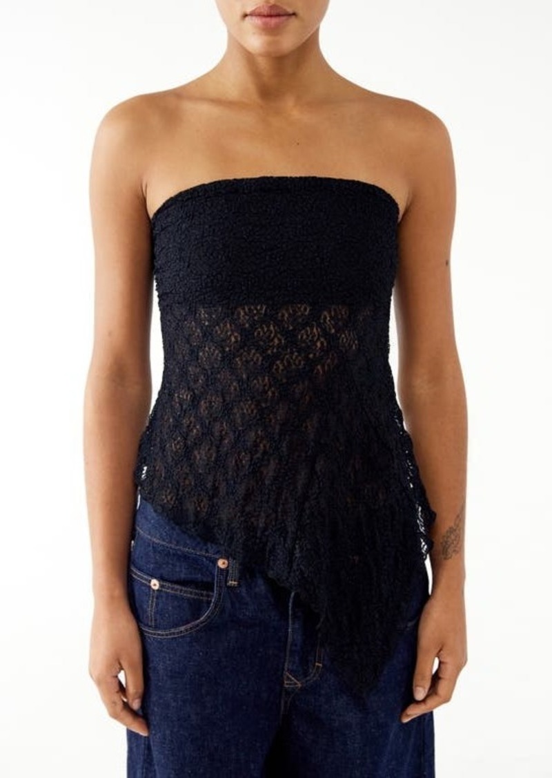 Urban Outfitters Exclusives BDG Urban Outfitters Lace Y2K Bandeau Top