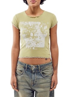 Urban Outfitters Exclusives BDG Urban Outfitters Last Time Frill Edge Baby T-Shirt